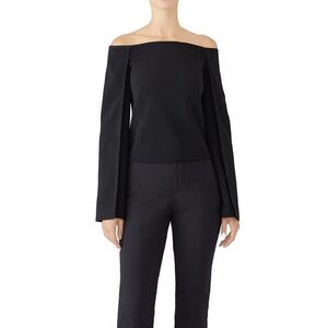 Onyx Off Shoulder Top by KAUFMANFRANCO Size Small